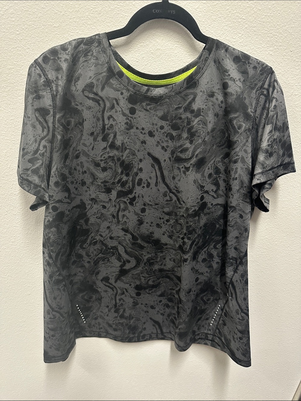 Ideology Marble-Print Women’s Top size XXL
